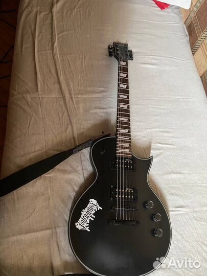 Электрогитара Esp ltd ec - 256 black satin