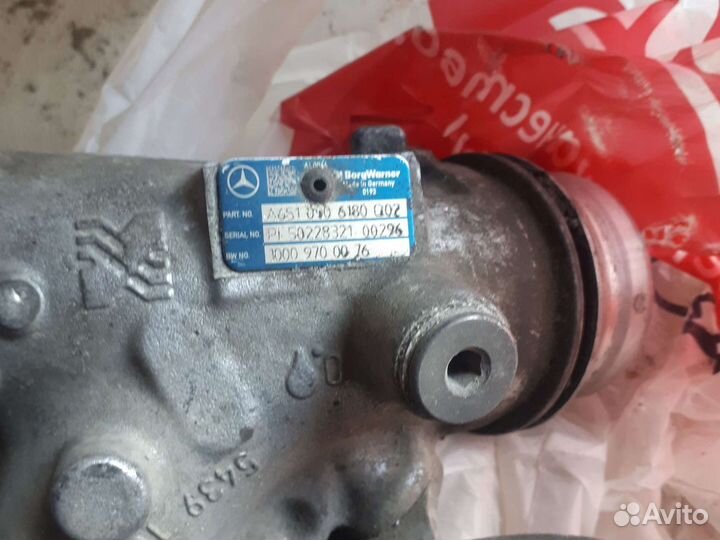 Турбина на Мерседес С-класса 2.1cdi