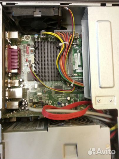 Материнская плата + процессор Intel Atom