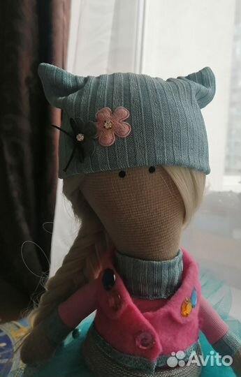 Интерьерная кукла ручной работы(Тильда)