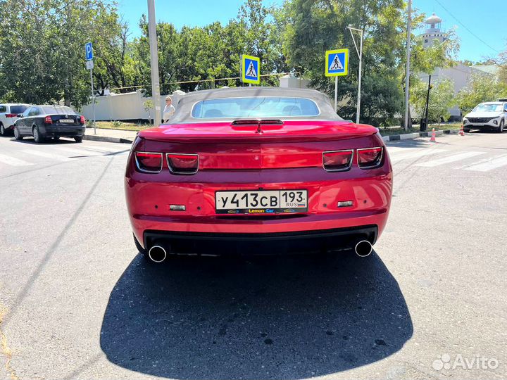 Аренда кабриолета Chevrolet Camaro (Cabriolet)