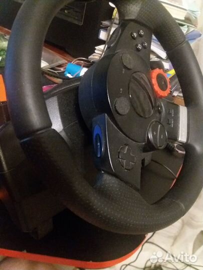 Руль logitech driving force gt