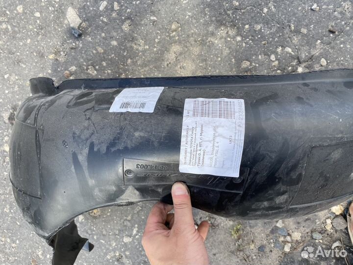 Подкрылок левый задний toyota camry v40 новый