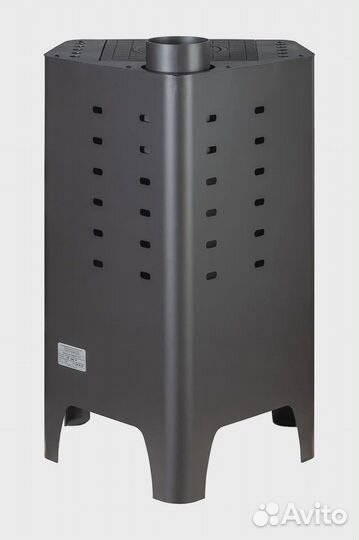 Печь-камин бавария эко угловая с плитой Экокамин