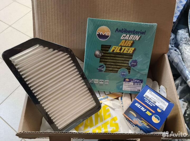 Комплект фильтров для то Solaris Rio