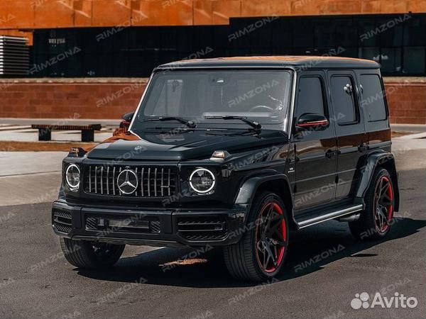 Кованые диски AMG 63 R22 на Mercedes G-class