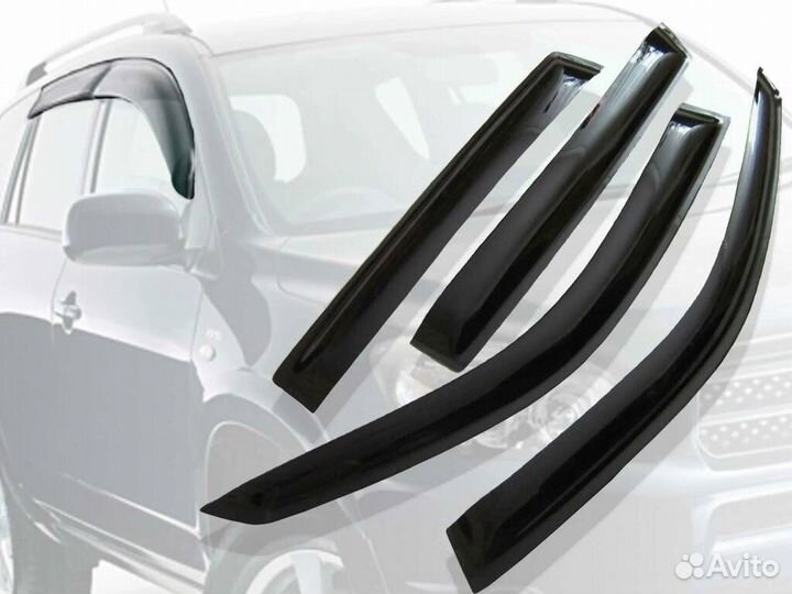 Ветровики hyundai sonata YF 2010-2013г