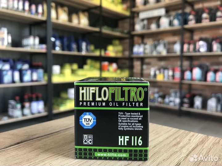 Масляный фильтр HifloFiltro HF-116