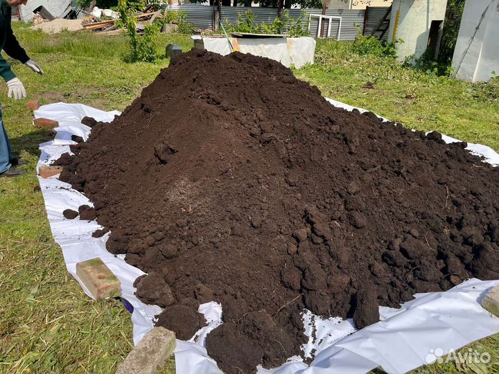 Торф, чернозем, плодородная земля