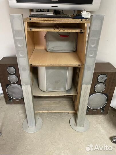 Колонки Орбита 101, BBK, саб BBK, рес panasonic