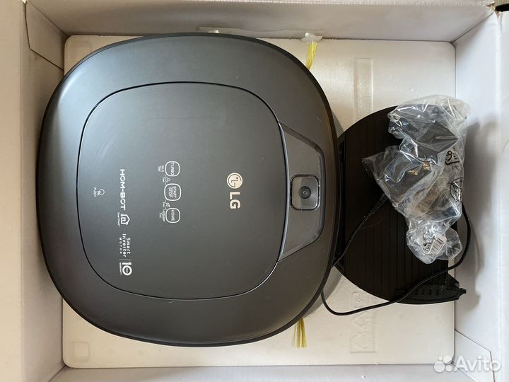 Робот пылесос lg hom bot