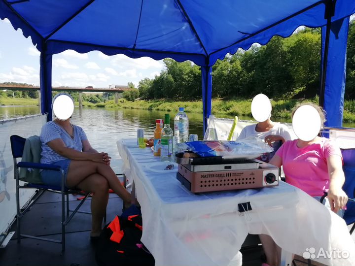 Надувной тримаран плот Т60-260