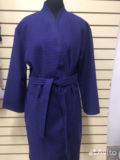 Халат вафельный с именной вышивкой