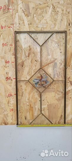 Витражное стекло в дверь