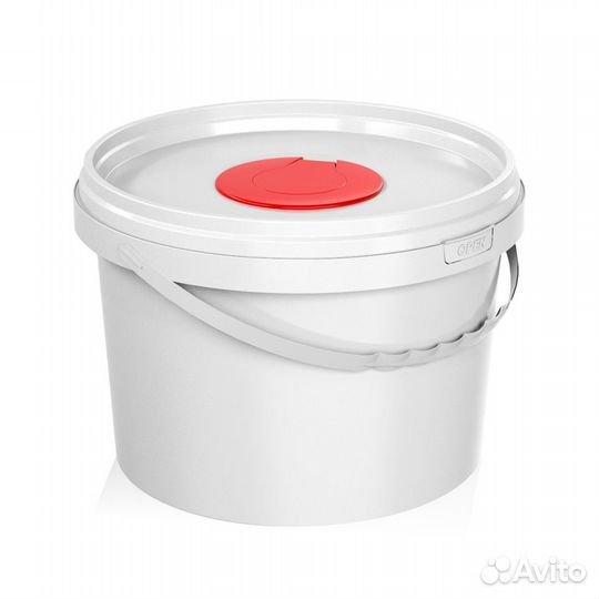 Ведро-диспенсер для салфеток в рулоне, 3,4 л