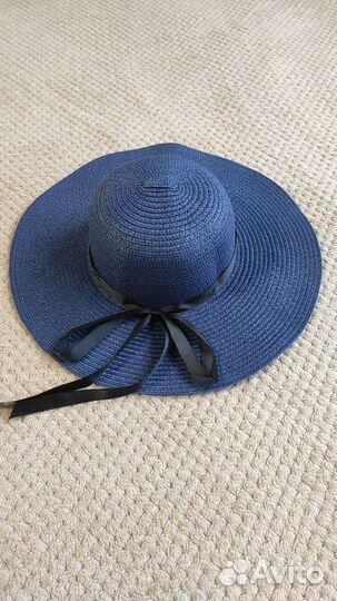 Шляпа женская соломенная новая