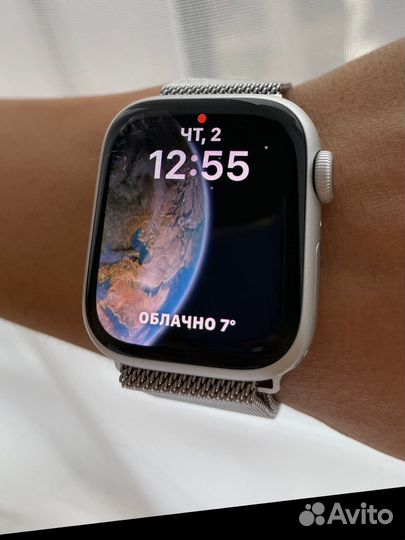Часы apple watch 8 41 mm + 2 ремешка