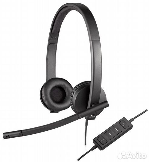 Компьютерная гарнитура Logitech USB Headset Stereo