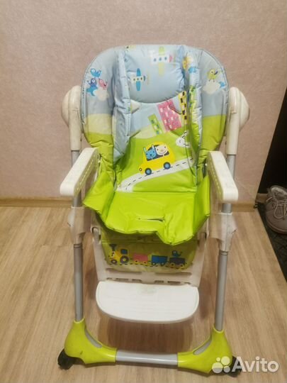 Стул для кормления chicco polly