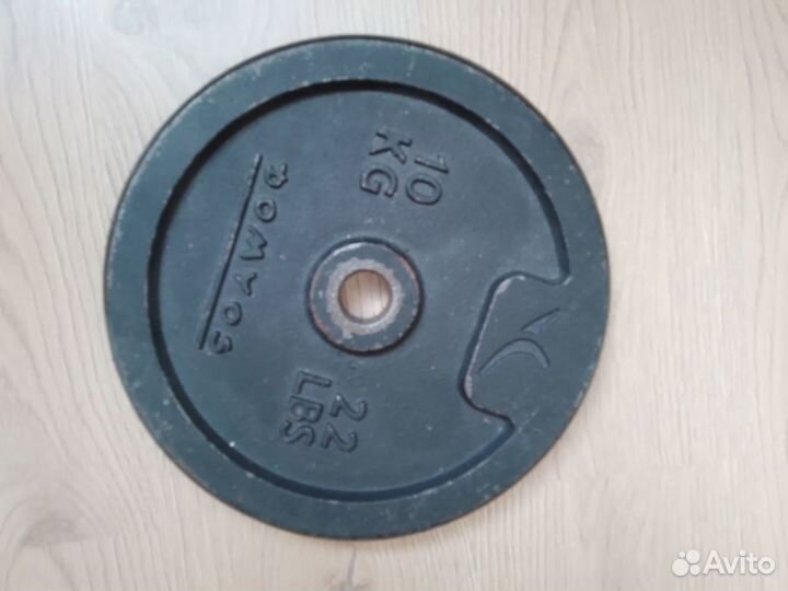 Штанга гриф блины бу