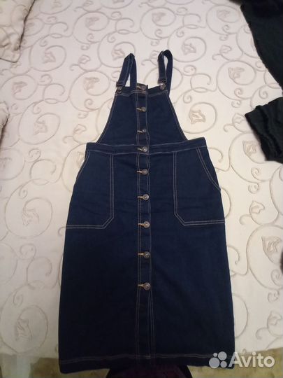 Джинсовый сарафан