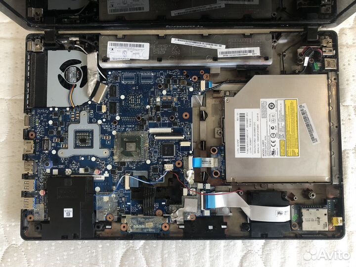 На запчасти Lenovo G580