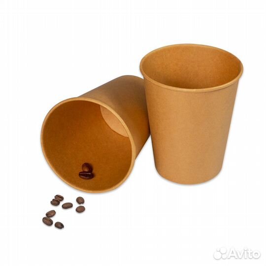 Бумажные стаканы 250мл, 300мл, 400мл