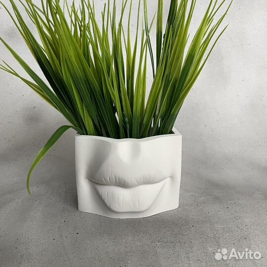 Изделия из гипса коллекция white кашпо подставка