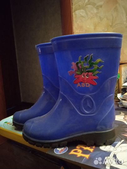 Сапоги резиновые детские