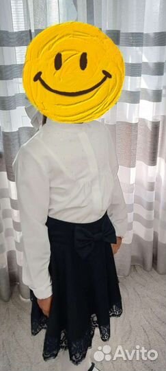 Блузка белая для девочки