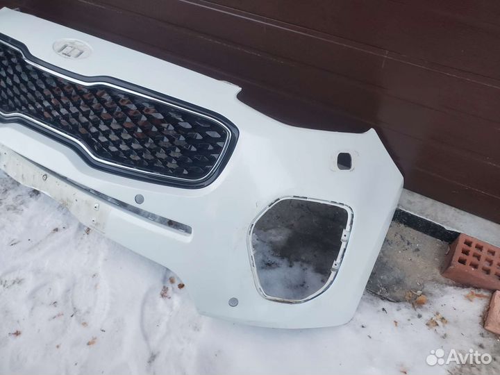 Бампер передний Sportage 4 2017 год