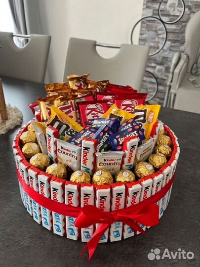 Торт из киндеров