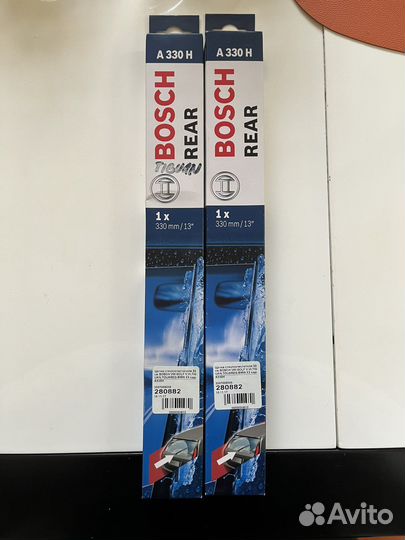 Щетка стеклоочистителя Bosch задняя A330H