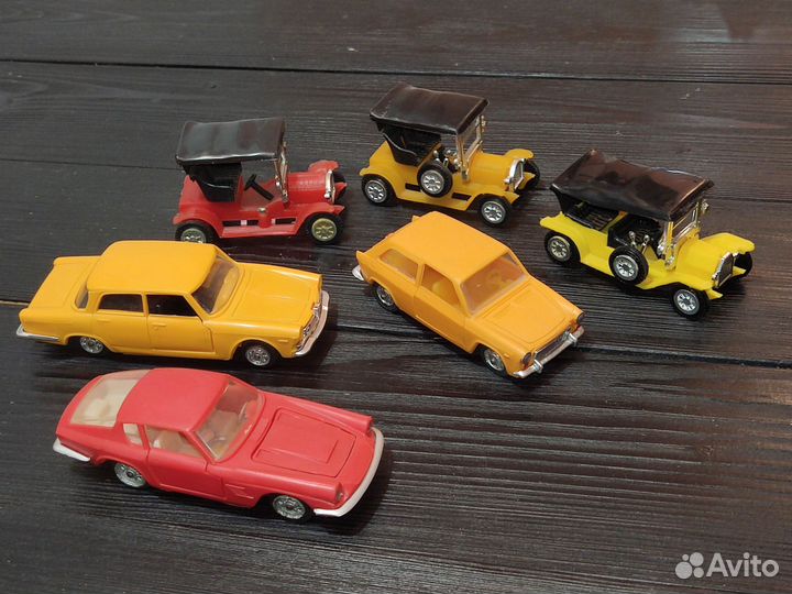 Набор моделей 1:43. СССР. Пластик