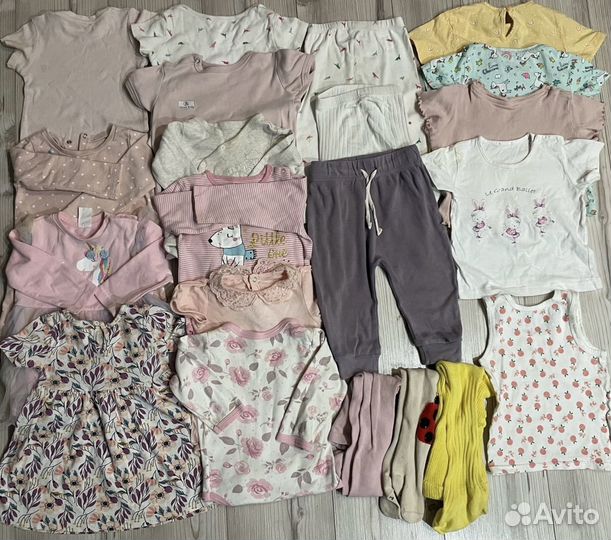 Детская одежда вещи пакетом на девочку