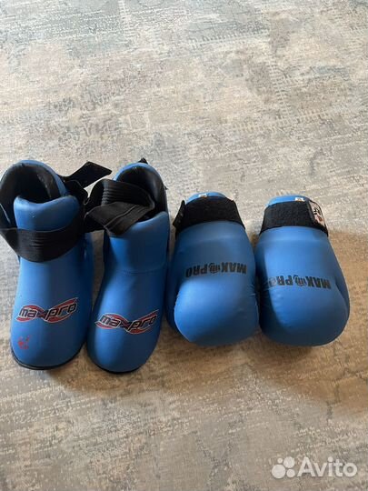 Перчатки и футы Max pro Тхэквондо