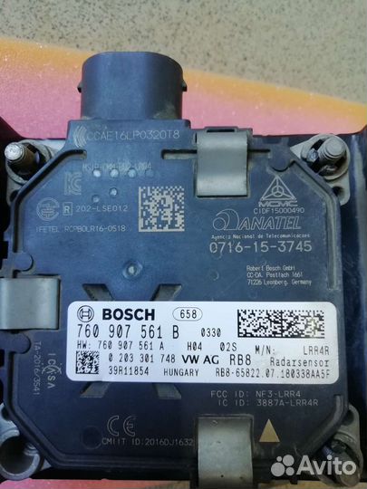 Радарный датчик Volkswagen Touareg 3
