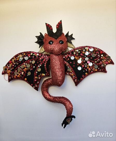 Елочная игрушка дракон