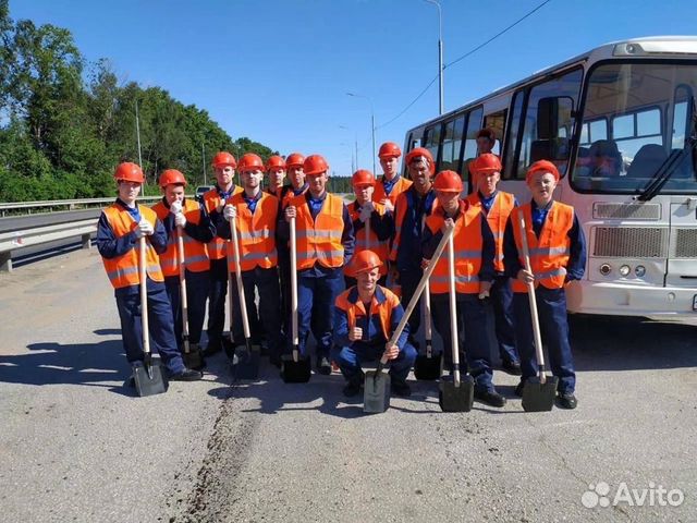 Дорожный рабочий вахта/питание/проживание/проезд