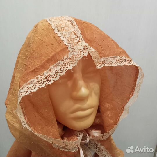 Палантин, платок-капюшон,ниспадающий платок в храм