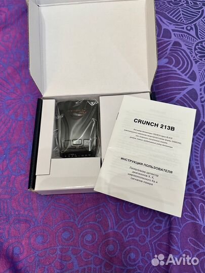 Антирадар детектор Crunch 213B