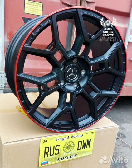 Кованые диски R21 на Mercedes-benz G-Class