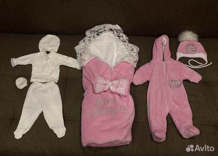 Конверт на выписку для девочки