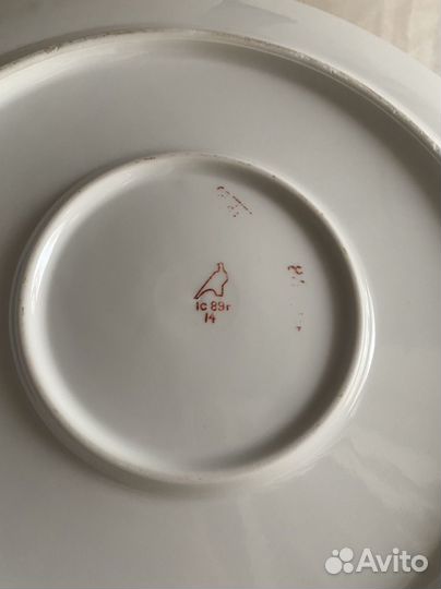 Блюдо Дулево, большое, 35 см, 1 сорт