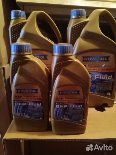 Масло ATF Ravenol 8hp fluid. Sinthetic
