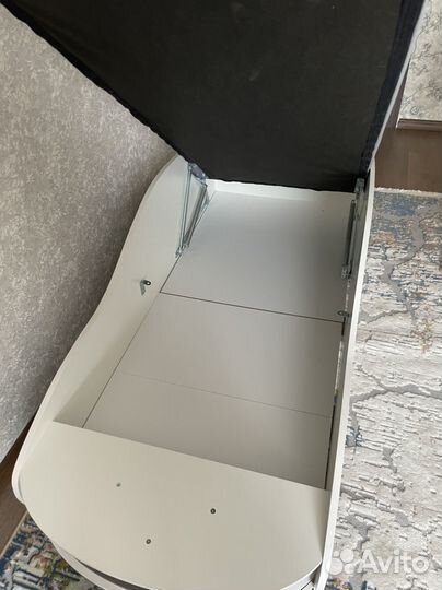 Детская кровать машина с матрасом