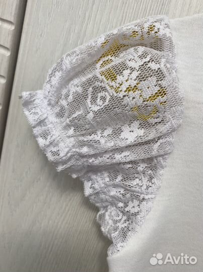 Блузка белая школьная