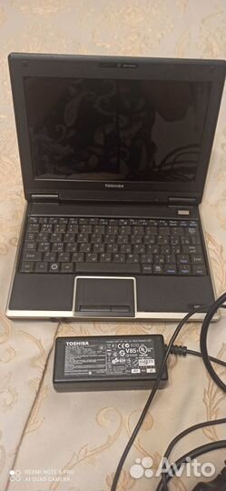 Компьютер ноутбук toshiba NB 100