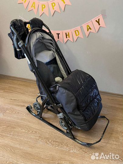 Коляска санки