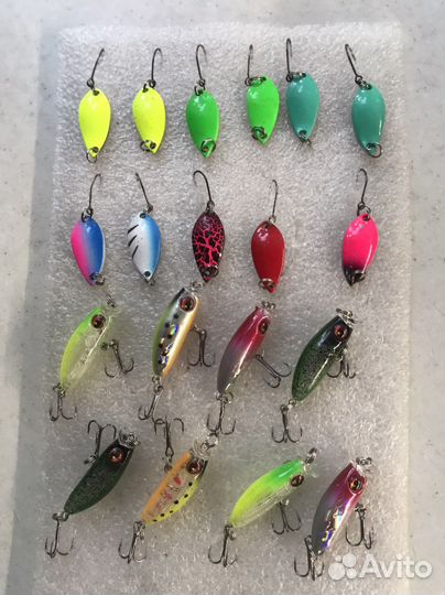 Воблера и блесна